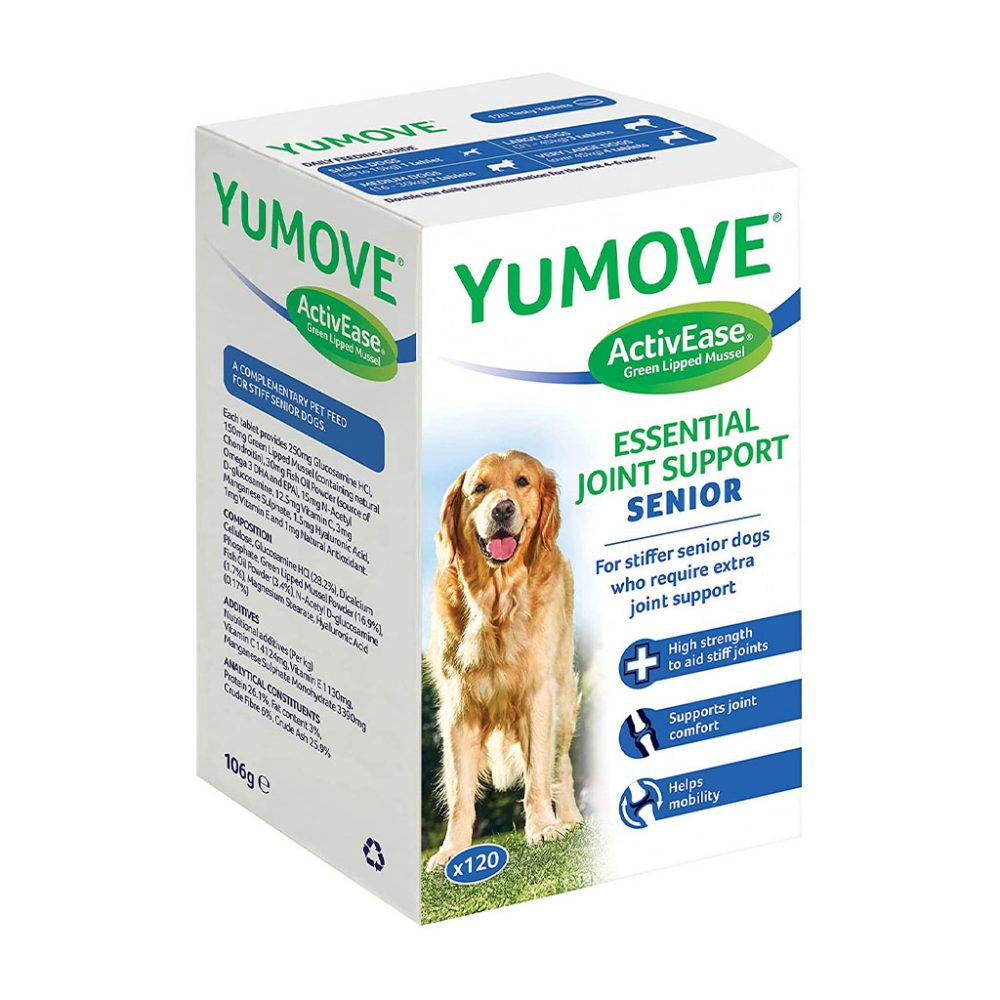 YuMOVE Senior Dog tabletta – Ízületvédő kutyáknak 8+ kutyáknak